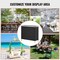 Black Aluminum MDF Foldable Trade Show Counter Bar Portable Display Table